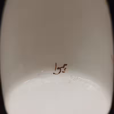 گلدان سرامیکی هیوا طرح پیچک ایستاده کد 11047651