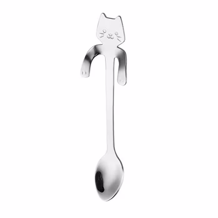 قاشق چای خوری مدل گربه کوچولو