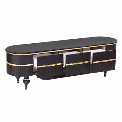 آینه و کنسول مدل سهند به همراه میز تلویزیون