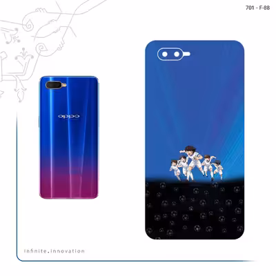 برچسب پوششی ماهوت مدل Ganbare Kikkazu مناسب برای گوشی موبایل اپو K1