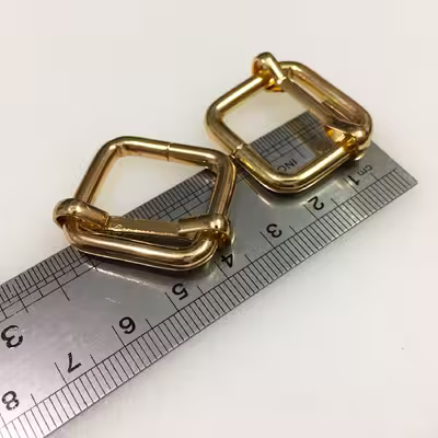 یراق کیف مدل بندگیر متحرک کد Gld-Band2cm بسته 2 عددی