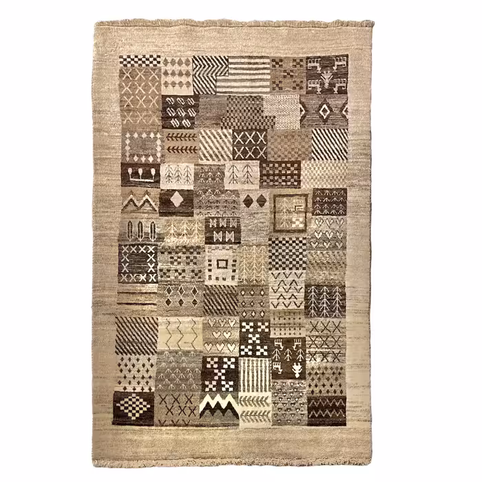 گبه دستبافت 1.5 متری کد 4108