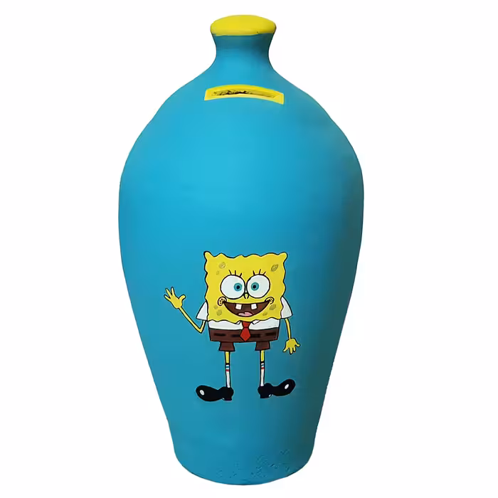 قلک سفالی مدل باب اسفنجی کد RO - 05