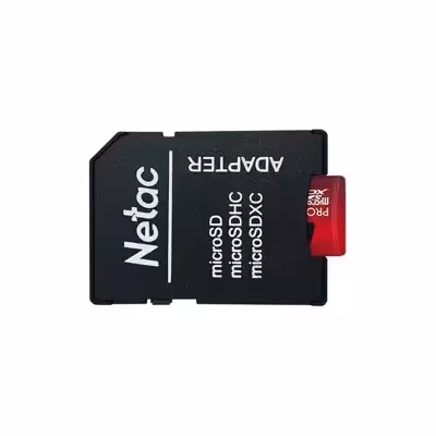 کارت حافظه MicroSDXC نتاک مدل P500 Extreme Pro کلاس 10 استاندارد UHS-I U3 سرعت 100MBps  ظرفیت 64 گیگابایت به همراه آداپتور SD