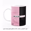 ماگ هومرو طرح بلک پینک مدل MG8176