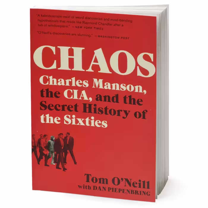 کتاب Chaos اثر Tom O'Neill انتشارات Hachette Digital, Inc.