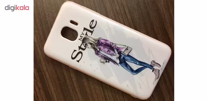 کاور مدل TNG طرح Pink My Style مناسب برای گوشی موبایل سامسونگ Galaxy J4 2018