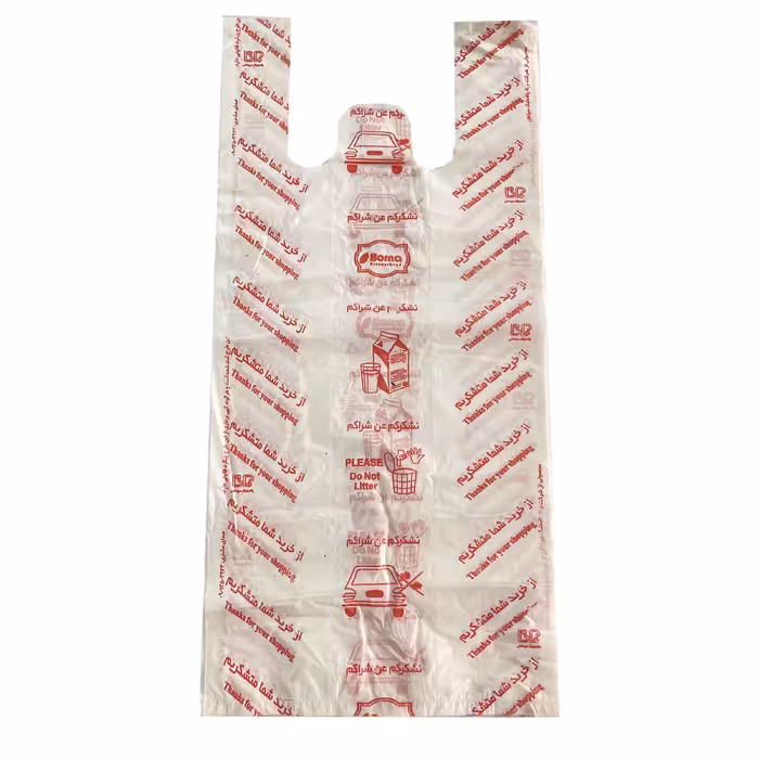 کیسه خرید  طرح از خرید شما متشکریم کد 47.37 بسته 100 عددی