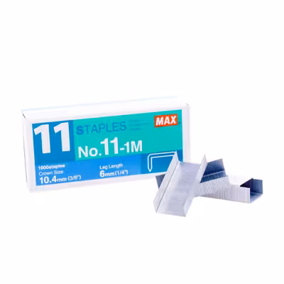 سوزن منگنه مکس مدل NO11-M بسته 10000 عددی