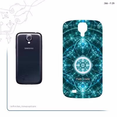 برچسب پوششی ماهوت مدل Mathematical Geometric Shape 4 مناسب برای گوشی موبایل سامسونگ Galaxy S4