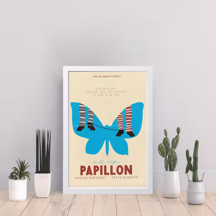تابلو مدل Papillon کدS2921-w