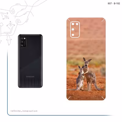 برچسب پوششی ماهوت مدل Kangaroo مناسب برای گوشی موبایل سامسونگ Galaxy A41