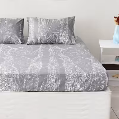 سرویس ملحفه بومرنگ مدل Alone-120 یکنفره 2 تکه