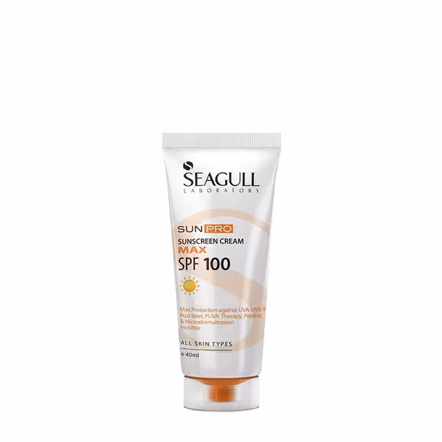 کرم ضد آفتاب با SPF 100 سی گل 40 میلی لیتری