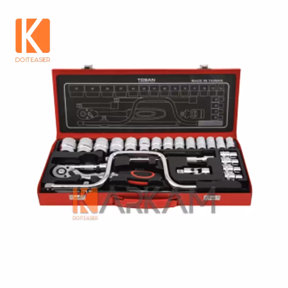 جعبه بکس 24 پارچه 6 پر سفید توسن