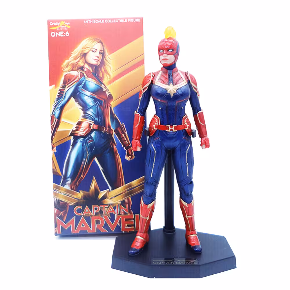 اکشن فیگور برند کریزی توی مدل کاپیتان مارول سری capitan marvel کد 6