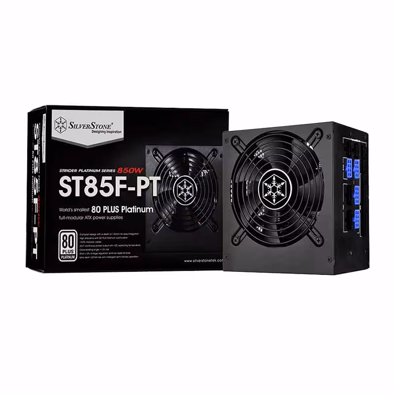 منبع تغذیه سیلوراستون مدل SST-ST85F-PT