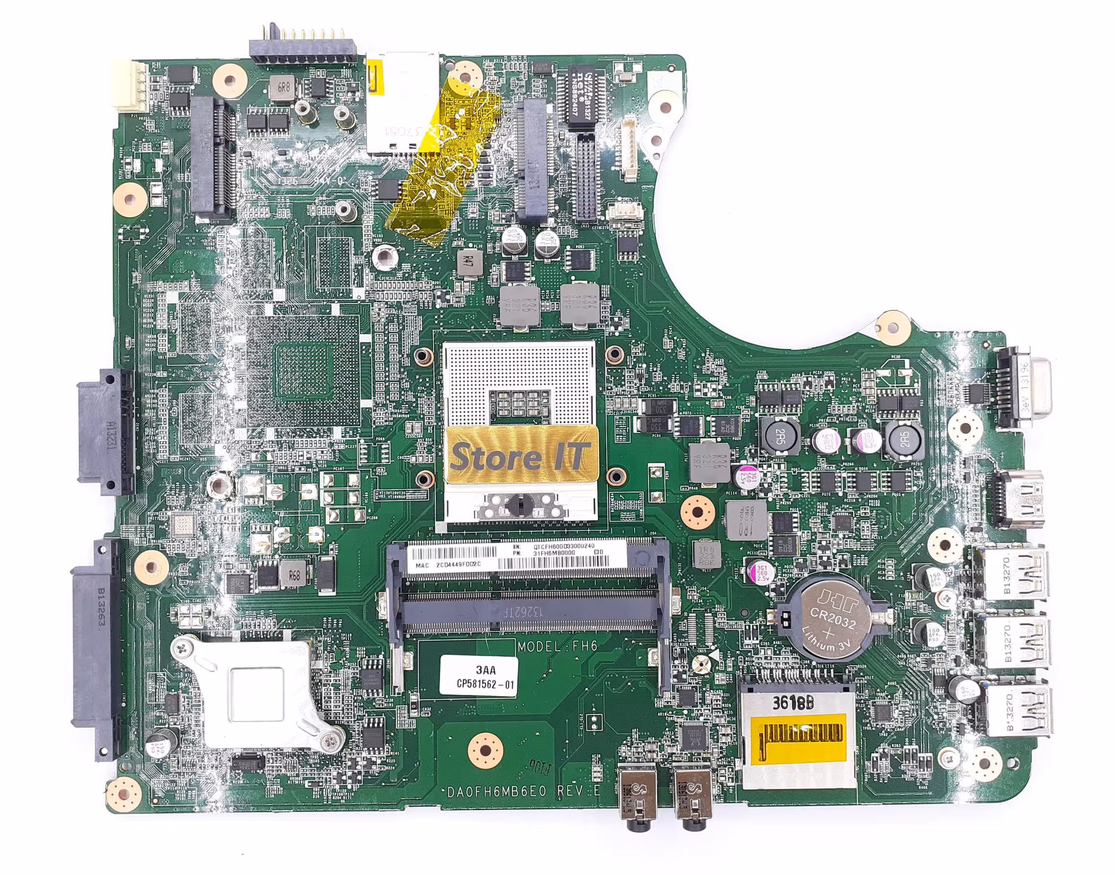 مادربرد لپ تاپ فوجیتسو Lifebook AH532 I5 Support بدون گرافیک - فروشگاه اینترنتی استور آی تی