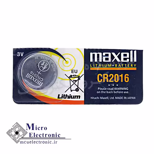 باتری سکه ای CR2016 Maxell
