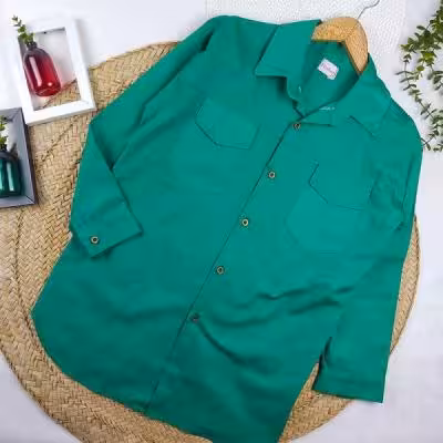 مانتو زنانه کتان کد 9633