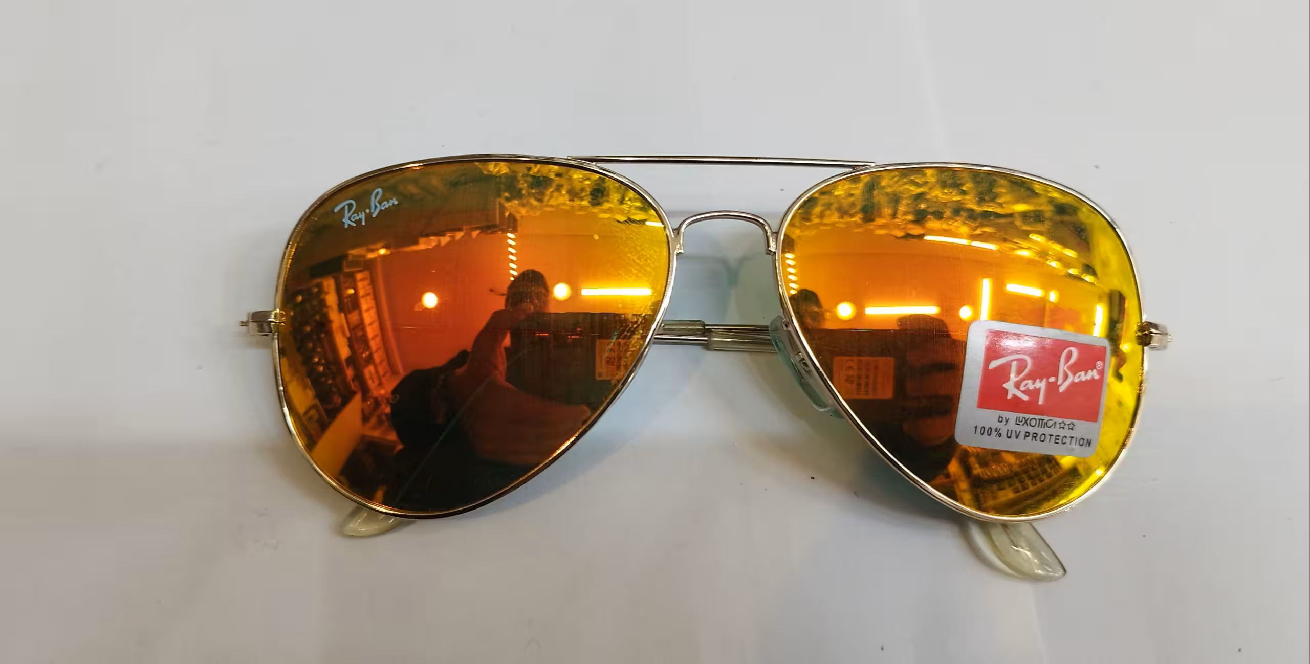 عینک آفتابی مردانه شیشه سنک فرم اصلی نشکن برند Ray – Ban مدل RB3026 مخصوص آقا های شیک پوش