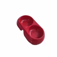 ظرف غذا دوقلو دنیل مخصوص سگ و گربه