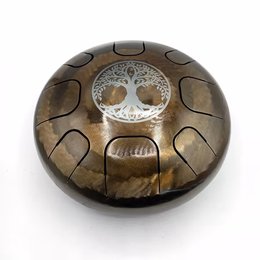 تانگ درام (هپی درام) 8 نت طرح درخت زندگی بژ کد 150073