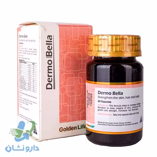 کپسول درموبلا گلدن لایف 60 عددی