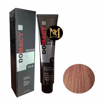 رنگ مو دوماسی شماره 8.7 حجم 120 ميلی ليتر رنگ شير شكلاتی