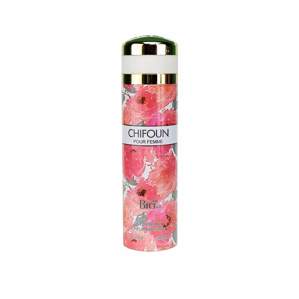 اسپری بدن زنانه شیفون بیو استار مدل BioStar Chifoun Body Spray