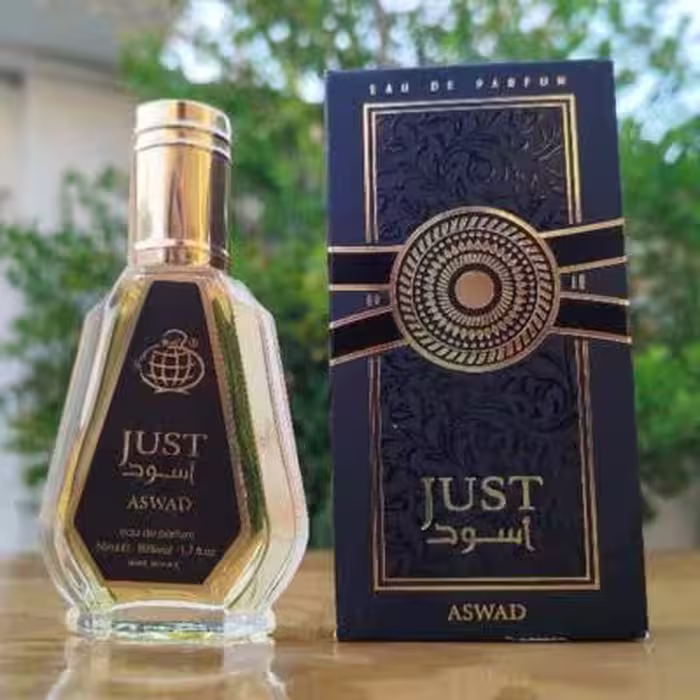عطر ادکلن اسد (جاست اسود) 50 میل فرگرانس ورد امارات