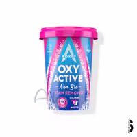 پودر لکه‌بر لباس آستونیش Oxy Active | غیر آنزیمی، مناسب لباس‌های رنگی و سفید