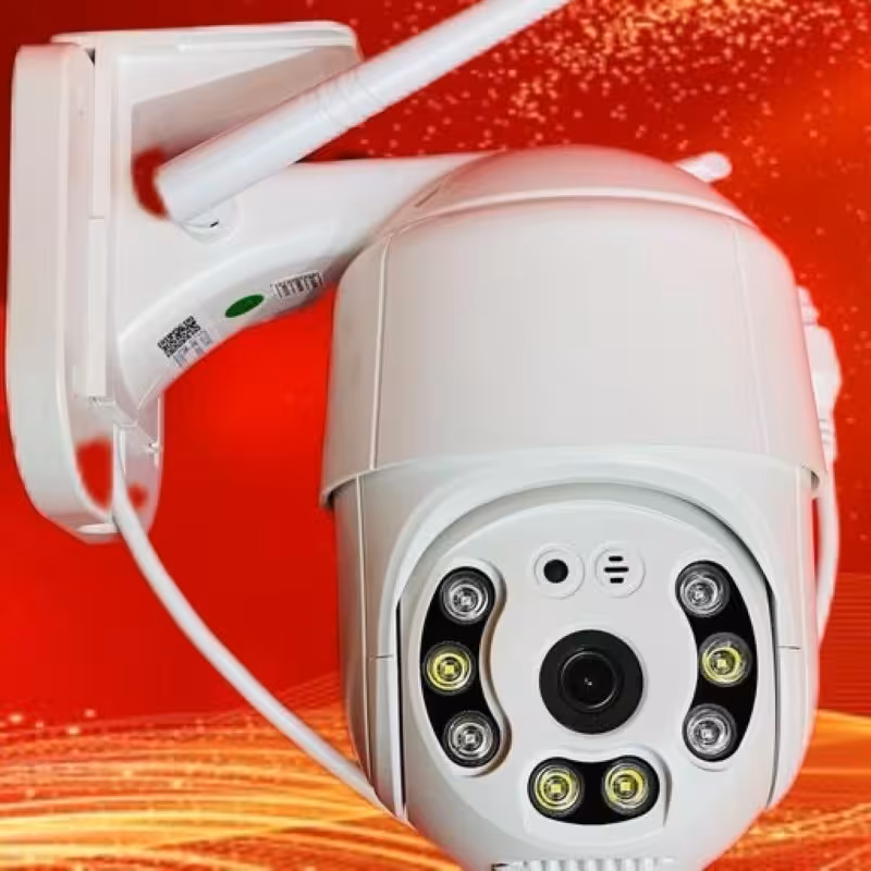 دوربین مینی اسپیددام وای فای چرخشی وارملایت  V380 (با آداپتور)