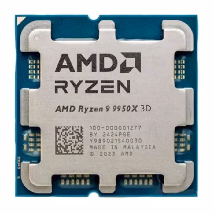 پردازنده ای ام دی AMD Ryzen 9 9950X3D بدون باکس
