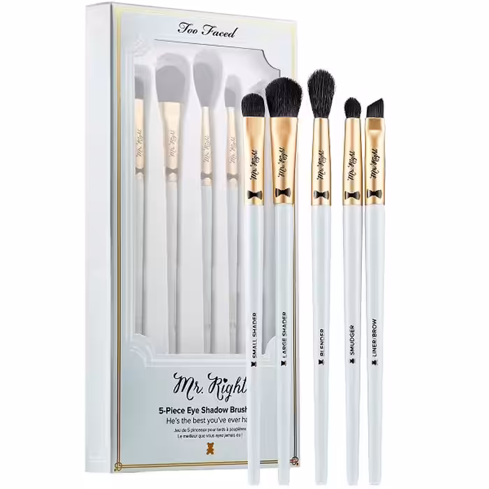 ست براش سایه تو فیسد Too Faced اصل مدل مستر رایت ( Mr. Right) | شامل 5 براش سایه چشم