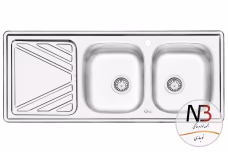سینک نیمه فانتزی توکار ایلیا استیل مدل 4028
