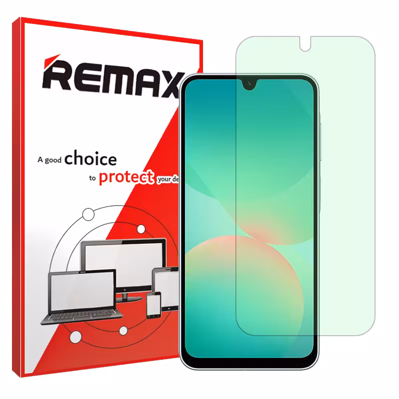 گلس سامسونگ Galaxy A26 مدل گرین لایت برند ریمکس کد S