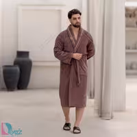 حوله تن پوش ولیسا رنگ سماقی