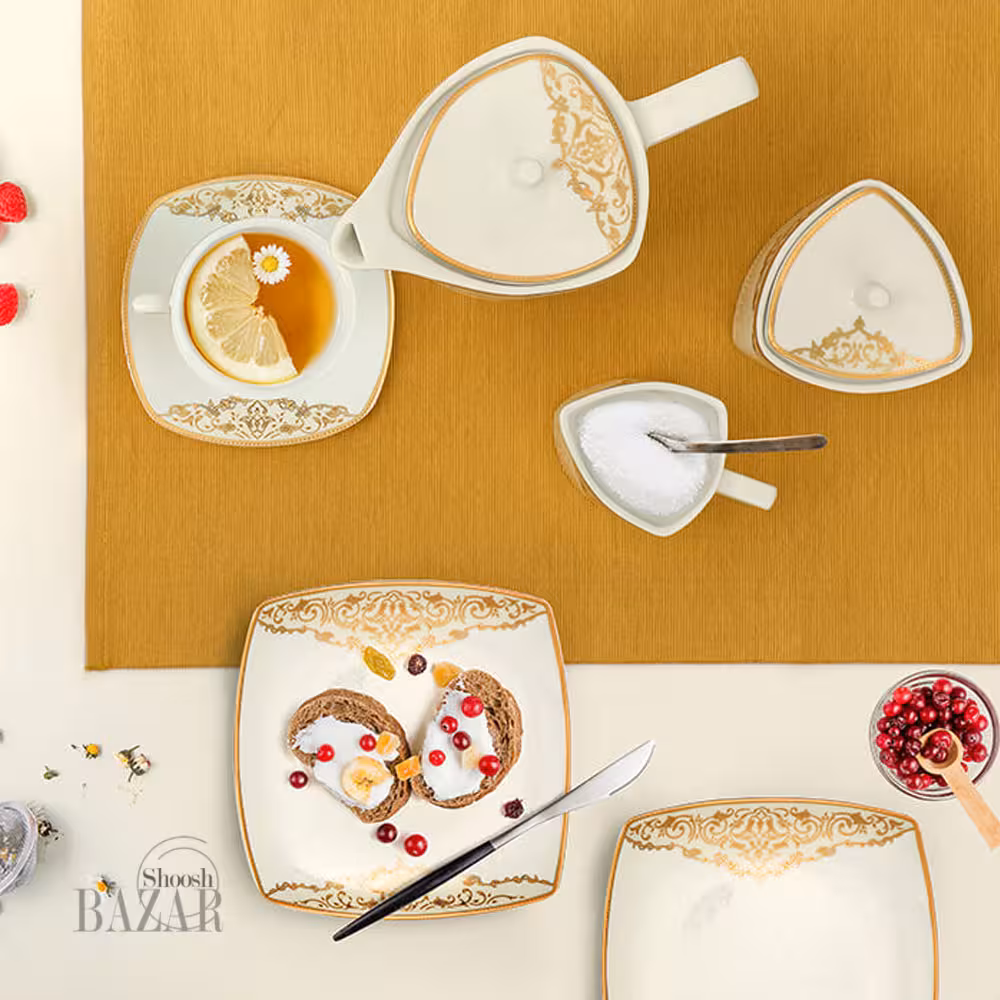 سرویس 30 پارچه چینی پردیس طرح سوگند 6 نفره
