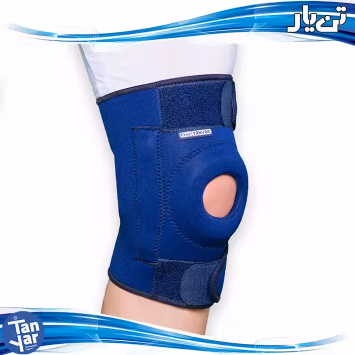 زانوبند قابل تنظیم آتل دار نئوپرنی کد 5150