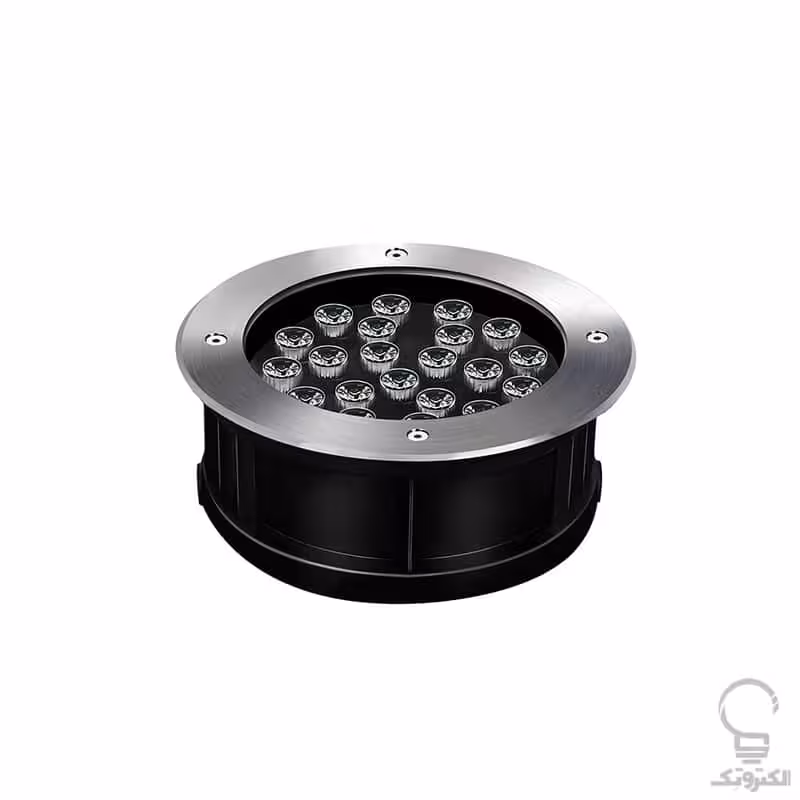 چراغ دفنی COB گرد 18 وات ای دی سی