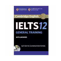 Cambridge IELTS 12 General چاپ رنگی باکیفیت عالی