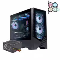 کیس و پاور گیمینگ MSI FORGE M100A   MAG A500N-H