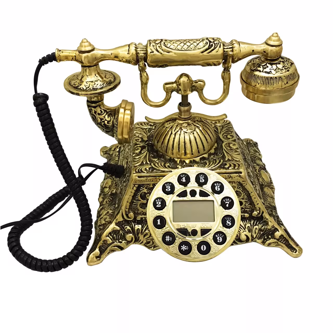 تلفن کلاسیک برنجی کد 01