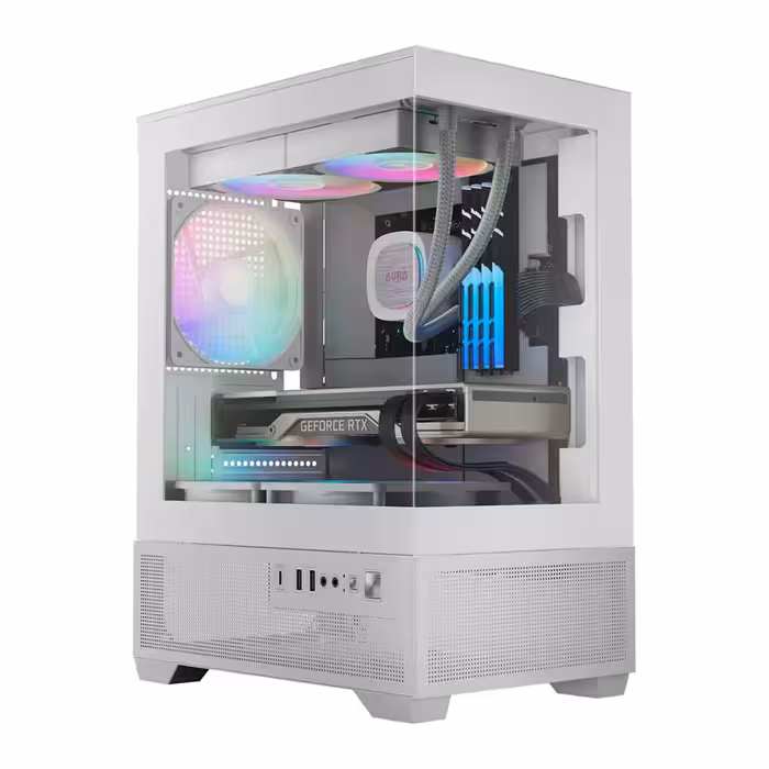 قیمت و خرید کیس کامپیوتر گیم دیاس مدل AURA GC9M Elite WH ARGB | یاس ارتباط
