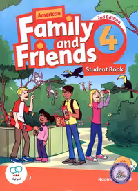 کتاب انگلیسی امریکن فمیلی اند فرندز American Family and Friends 4 2nd Edition