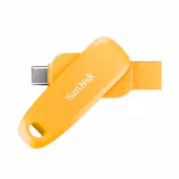 فلش مموری سن دیسک مدل Phone Drive (USB/TYPE-C) ظرفیت 64 گیگابایت زرد - فروشگاه اینترنتی پروتاچ