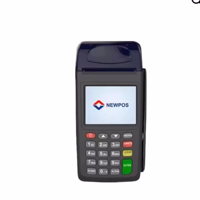 درب چاپگر دستگاه کارتخوان مدل نیوپوز 7210 دودی رنگ  آکبند 