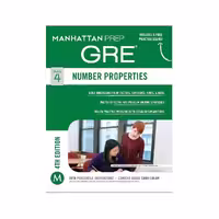 کتاب Manhattan Prep GRE Number Properties Strategy Guide جی آر ایی نامبر پراپرتیز
