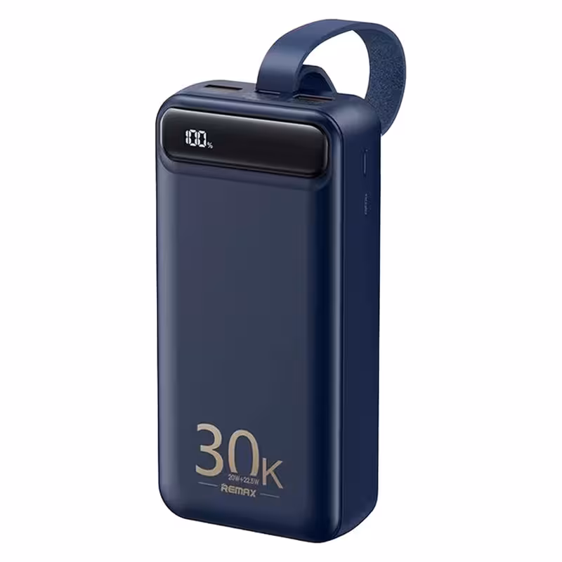 پاوربانک ریمکس 30000 میلی آمپر ساعت مدل RPP-522 | کالا مکس